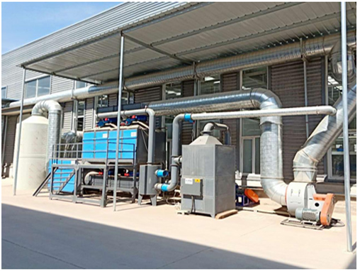 催化燃燒設備廢氣治理工程